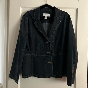 Liz Claiborne Denim blazer/jacket